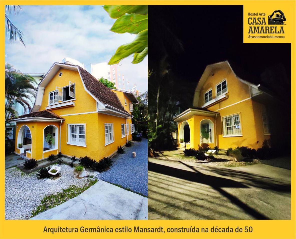 Hostel Casa Amarela Blumenau Hospedagem Alternativa Exteriér fotografie